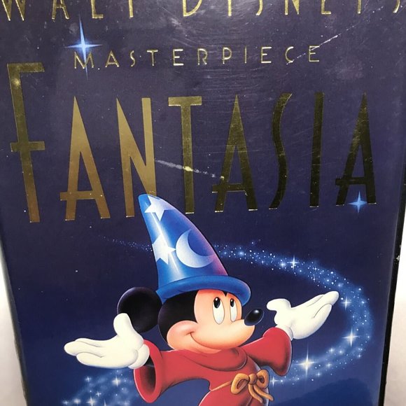 Vintage Walt Disney's Masterpiece Fantasia VHS Limited Edition Clam Shell TESTED - Picture 2 of 11